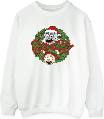 Produktbild von Rick And Morty - Sweatshirt für Damen BI33685 (M) (Weiß)