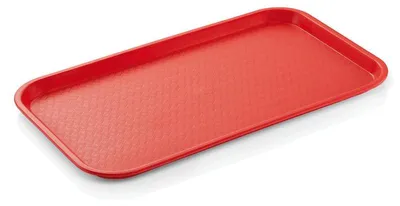 Produktbild von 15x WAS Germany Gastro Tablett rot stapelbar GN 1/1 53 x 32,5 cm Serviertablett Polypropylen