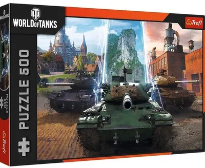 Obrázek produktu pro TREFL PUZZLE 500 World of Tanks: Czas na akcję! 37535