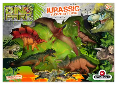 Produktbild von Dinosaurier Figuren Set für Kinder - 5-teilig