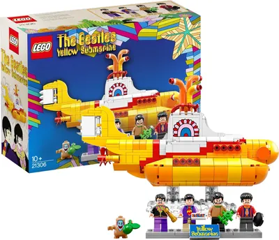Produktbild von LEGO Ideas Yellow Submarine - 21306, Bausatz, 10 Jahr(e), 550 Stück(e)