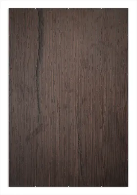 Produktbild von Wallario Wandbild Holz-Optik Textur dunkelbraunes Holz, Größe: 61 x 91,5 cm, Poster mit rahmenlosen Bildhalter