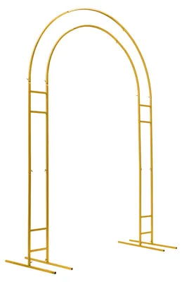 Produktbild von Hochzeitsbogen, langlebige Stahlkonstruktion, vielseitiges Doppelrohrdesign, L
