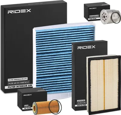 Produktbild von RIDEX Filterset Inspektionspaket Filtersatz für VOLVO S80 I (184)