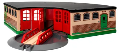 Produktbild von BRIO World - 33736 Großer Ringlokschuppen