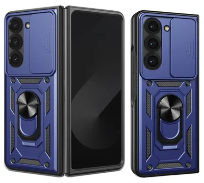 Produktbild von Techsuit Camshield Back Cover Hülle für Samsung Galaxy Z Fold 6 - Blau