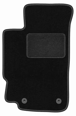 Produktbild von Fahrermatte Velours für Peugeot 406 1995-2004 (Coupé) – 1-tlg, Schwarz, passgenau – Wielganizator LUX