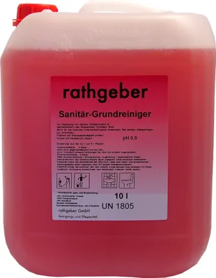 Produktbild von Sanitär-Grundreiniger 'Frischduft' / 10,0 L PE-Kanister