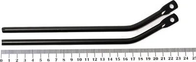 Produktbild von 1 Paar Alu Gepäckträger Befestigungs Streben Schwarz 220mm