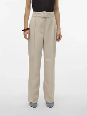 Produktbild von Vero Moda Nancy Hosen Beige 36 / 34 Damen Beige 36