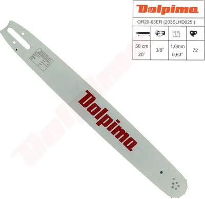 Produktbild von Schwert Führungsschiene Dolpima 3/8 1,6Mm 50Cm/20 ( 203Slhd025 ) Stihl