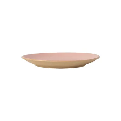 Zdjęcie produktu dla Talerz śniadaniowy Casafina Arenito, 22 cm, kolor różowy (mauve), wykonany z kamionki. Talerz deserowy