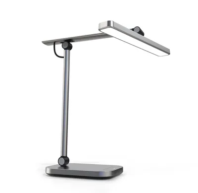 Produktbild von UNiLUX 400172851 LED Schreibtischleuchte PURELINE - metallgrau