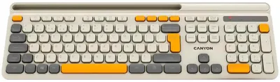 Image de Clavier Canyon HKB-W03 Sans Fil Beige