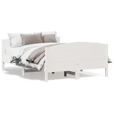 Obrázek produktu pro VidaXL 3216186, Bílá, 125,5 cm, 195,5 cm, 74,5 cm, 1200 x 1900 mm, 1 kusů