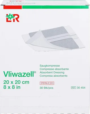 Zdjęcie produktu dla Lohmann Rauscher Vliwazell podkład chłonny sterylny 20 x 20 cm 30 sztuk