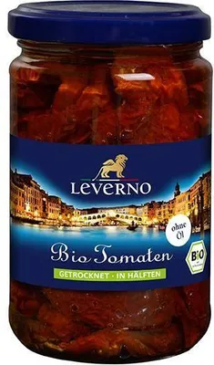 Produktbild von Tomaten getrocknet in Hälften ohne Öl