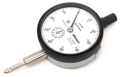 Image de Mitutoyo : Compteur analogique de mesure, plage de mesure de 0,01 mm, course de 10 mm