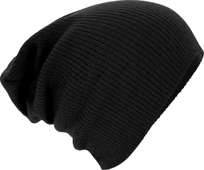 Produktbild von Beechfield Uni Wintermütze / Beanie / Mütze / Strickmütze RW247 (Einheitsgröße) (Schwarz)