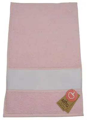 Produktbild von A&R AR085 | SUBLI-Me® Guest Towel - Gästetuch - 30 x 50 cm - Farbe: Light Pink - Größe: 30 x 50 cm