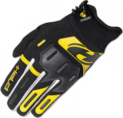 Immagine prodotto di Guanti da motocross Held Hardtack, nero/giallo, 5 (XXS)
