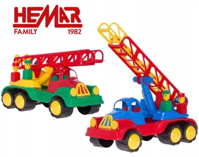 Produktbild von Hemar Feuerwehrauto Spielzeug 48 cm für Sandkasten