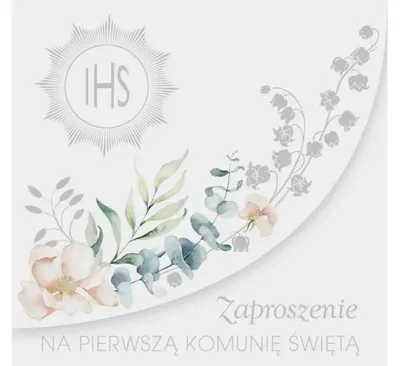 Zdjęcie produktu dla Zaproszenie KW Komunia (10szt) - Godan