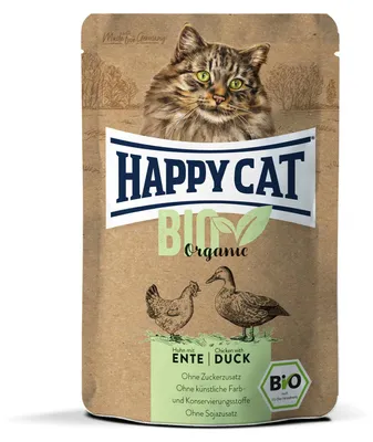 Image de HappyCat 85gx12 PouchPoulet & Canard