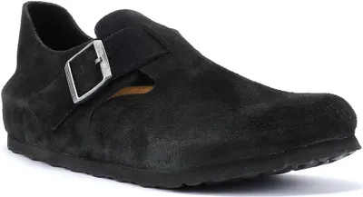 Produktbild von Birkenstock London Suede Black Shoes - 38
