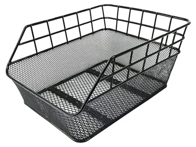Produktbild von Fahrradkorb XXL Schultaschenkorb Einkaufskorb Gepäckträgerkorb Hinterradkorb 43 x 33 x 21 cm