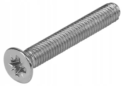 Produktbild von Vorstahl Senkkopfschraube Metrisches Gewinde DIN 965 M4x10mm 15 Stk.