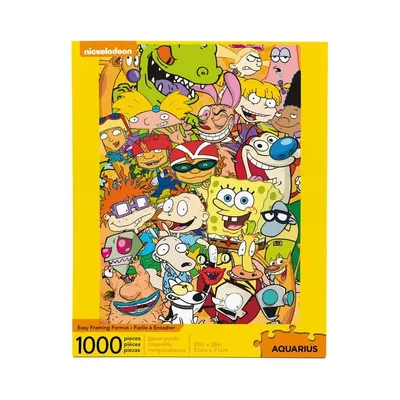 Obrázok produktu pre Aquarius Nickelodeon Puzzle Cast (1000 dielikov) NMR65317