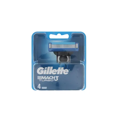 Produktbild von Gillette Mach3 Turbo Nachfüllung 4 Einheiten