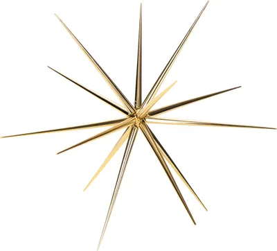 Produktbild von COM-FOUR® Weihnachtsstern zum Hängen - Deko-Stern für die Weihnachtsdekoration - Stern für Dekoration von Silvester, Hochzeit, Party