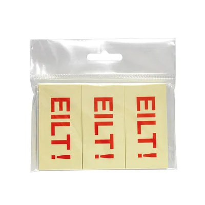 Produktbild von inFO 5651-01-EILT Haftmarker gelb "EILT!" 3x 50 Streifen