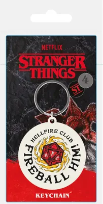 Obrázek produktu pro Stranger Things Přívěsek na klíče Fireball Him