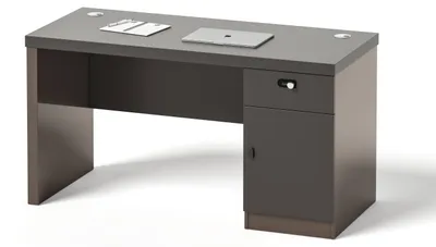 Image de Bureau moderne gris Meubles élégants pour bureau
