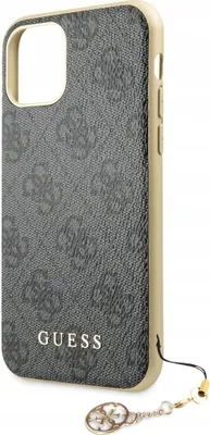 Immagine prodotto di Guess Guhcn61Gf4Ggr Iphone 11 6,1 / Xrgrey/Szary Custodia rigida 4G Collezione Charms