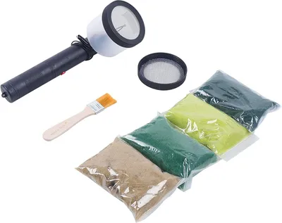 Produktbild von Ruční aplikátor statické trávy Mini aplikátor statické trávy Sand Table Model Making Flocking Kit DIY Scenic Modeling