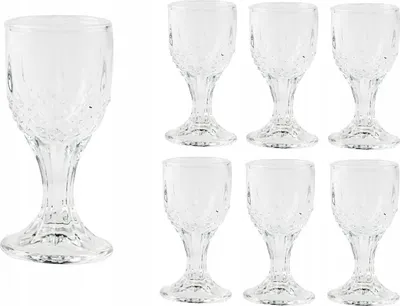 Produktbild von 6 Stück Schnapsgläser Shotgläser Gläser Set Wodkagläser 6 x 10 ml Wodka