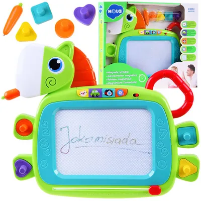 Obrázok produktu pre Magnetická tabuľka koník s pečiatkami Jokomisiada