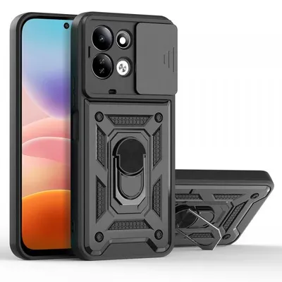Produktbild von Hülle für Xiaomi Redmi 17 5G / 17 4G, Techsuit, CamShield, Schwarz