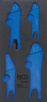 Produktbild von BGS 4040-1 1/3 Werkstattwageneinlage, leer für: Gripzangen, 4-tlg.