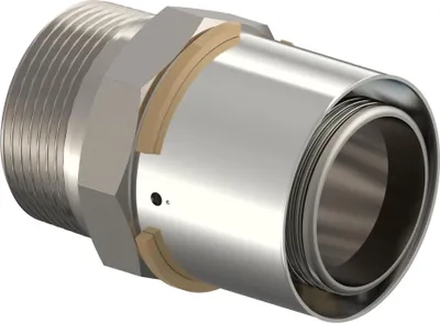 Immagine prodotto di UPONOR S-Press, nipplo di transizione, 50-R1 1/2"MT, 1 pz.