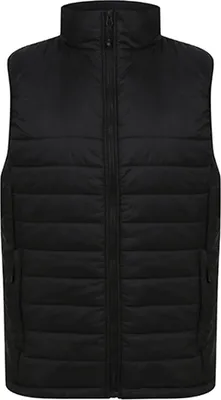 Produktbild von Henbury H875 | Uni Padded Gilet - Bodywarmer - Farbe: Black - Größe: XS