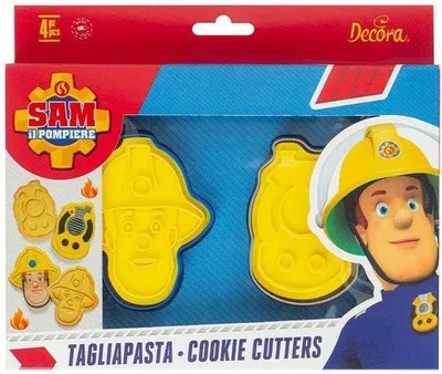 Image de Lot de deux nettoyants en forme de biscuit « pompier »