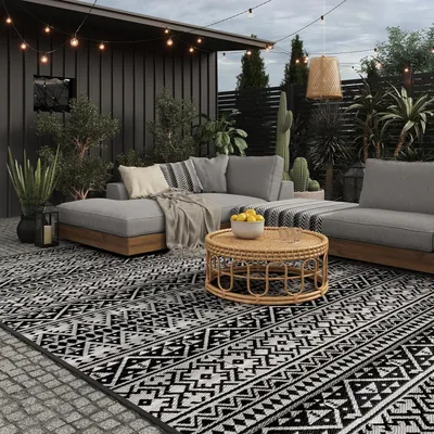 Productafbeelding van Waterbestendige hangmat met spreidbalken en frame voor buitengebruik - Duurzaam en comfortabel