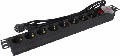 Obrázok produktu pre Phasak BNS 1520, 3600 J, 8 AC zásuvky/AC zásuviek, Typ F, 250 V, 50/60 Hz, 16 A
