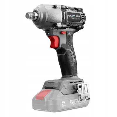 Produktbild von GRAPHITE Akku-Schlagschrauber 1/2" 450Nm 18V Set mit 2.0Ah Akku und Ladegerät