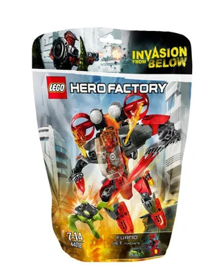 Produktbild von Lego Furno Jet Machine Hero Factory, Schwarz, Rot, Boy, 7 Jahr(e)